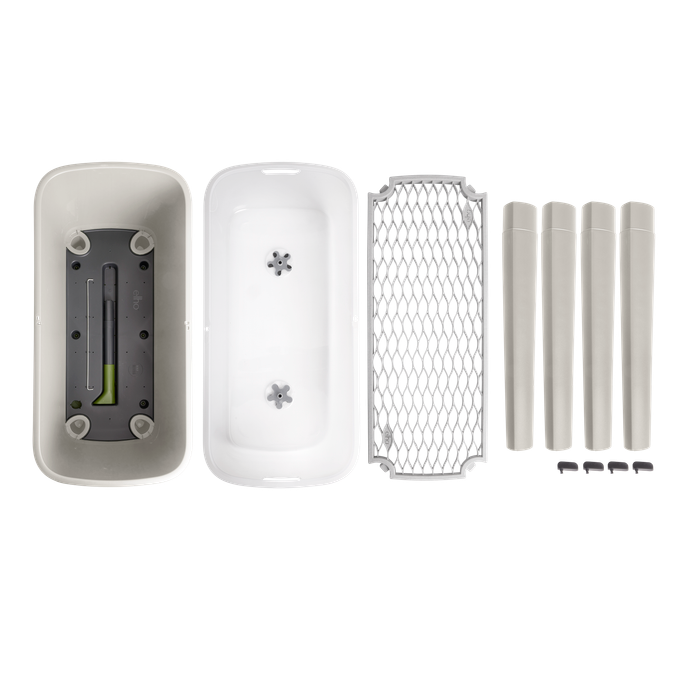 noa grow table warm grey